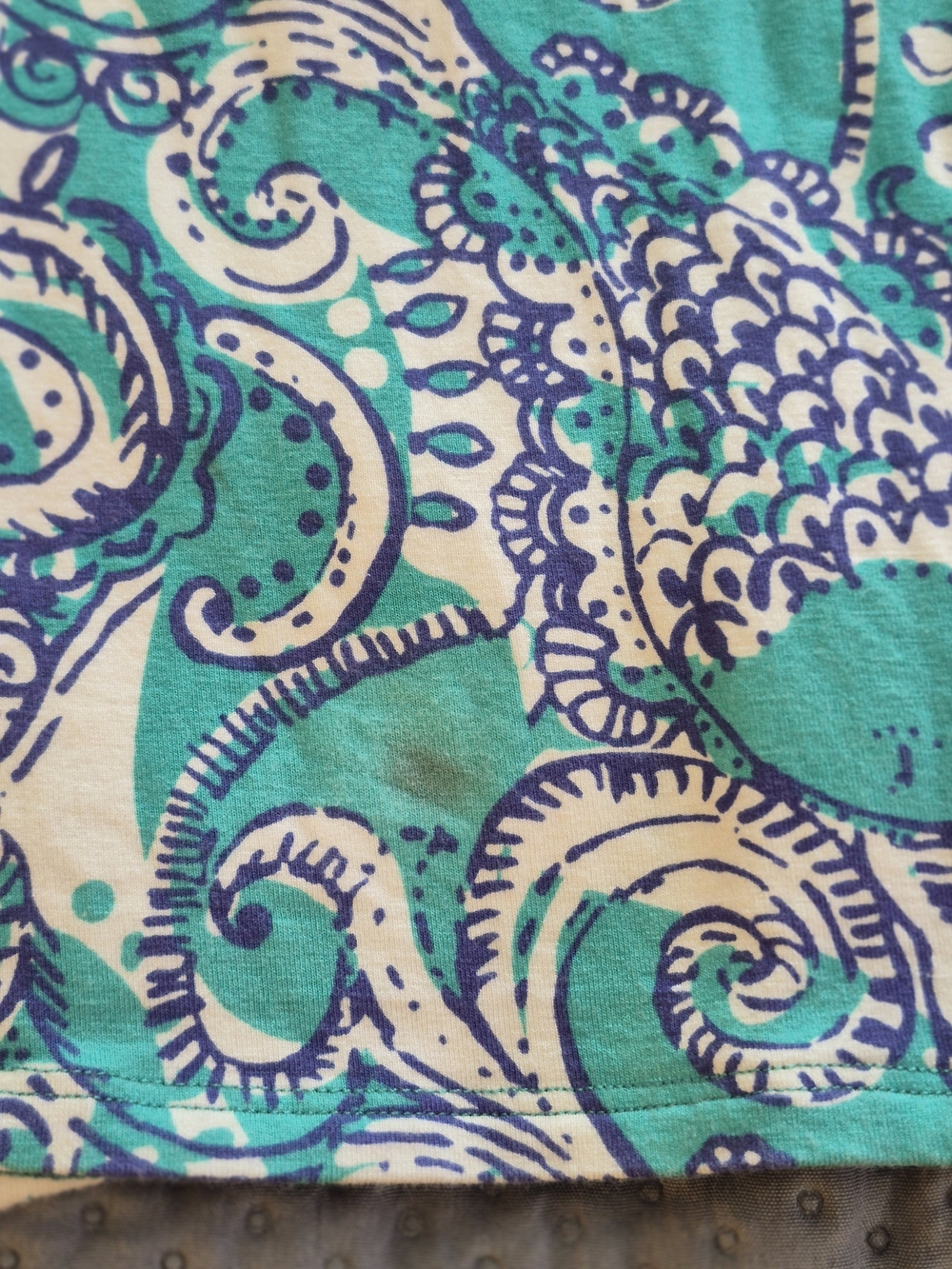 Lilly Pulitzer Holbrook Strapless Maxi Dress Montauk Seafoam Green Paisley - S - Picture 14 of 14